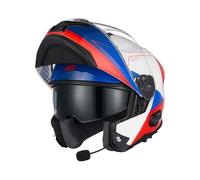 ORIGINE Casco Moto Modular Bluetooth Intercomunicador Casco Integral con Doble Visiè Homologado ECE2206