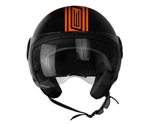 Origine Helmets 201585025300104 Neon Street casco Demi Jet, Naranja, M