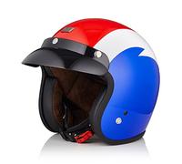 ORIGINE Open Motorcycle Jet Casco ECE Homologado Scooter Casco con Visera