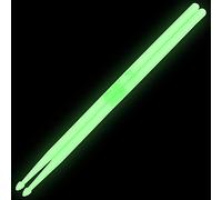 OriGlam Baquetas luminosas de 5 A, brillan en la oscuridad, verde