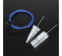 OriGlam Kit de limpieza 3 en 1 para trompeta, cepillos de trompeta, cepillos de limpieza de trompeta, cepillo de boquilla cepillo de válvula, cuidado de mantenimiento para latón
