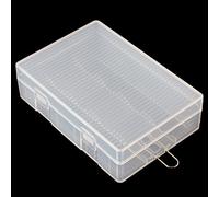 Origlam rígida de plástico organizador de recargable baterías soporte, caja de almacenamiento caso Holder para 4 x 26650 Baterías