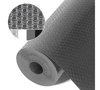 Origuuds Protector Cajones Cocina Non Adhesivo EVA Plastico Protector Antideslizante Estantes el Gabinete Impermeable, para Nevera Mueble Fregadero Estante (Gris/30cmx600cm)