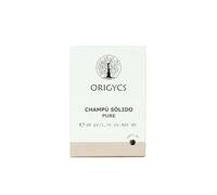 Origycs Champú Sólido Pure 50g - Todo Tipo de Cabello | Fresco, Frutal y Delicado | Zero Plastic, Vegano, Eco y Hasta 50 Usos | Ideal como Detox Curly