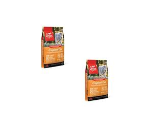 Orijen Cat Original Gato | Paquete Doble | 2 x 340 g | alimento Completo para Gatos Adultos | 85% Ingredientes Animales Aves, Pescado, vísceras, cartílagos y Huesos
