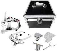 ORILAO Articulador de laboratorio de alta precisión semiajustable con caja de aluminio estándar del arco de la cara