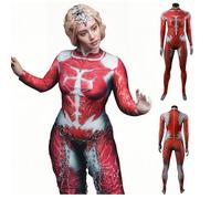 Orin - Disfraz de cosplay BG3, disfraz de competidor Orin the Red para Halloween, Comin-Con (rojo, 2XL)
