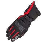 Orina Blizzard Guantes impermeables para motocicletas, negro/rojo, Talla 13 (4XL)