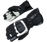 Orina Force Guantes de motocicleta, Negro/Blanco, Talla M
