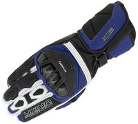 Orina Impact Guantes de moto, negro/azul, Talla 7 (S)