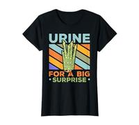 Orina Para Una Gran Sorpresa Espárragos Jardín Vegetal Vegano Camiseta