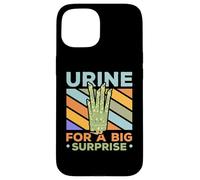 Orina Para Una Gran Sorpresa Espárragos Jardín Vegetal Vegano Carcasa para iPhone 15