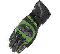 Orina Splash Guantes de motocicleta, negro-verde, tamaño S para Hombres