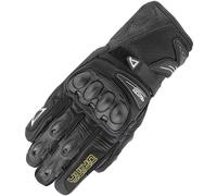 Orina Stream Guantes de moto, negro, tamaño 3XL para Hombres