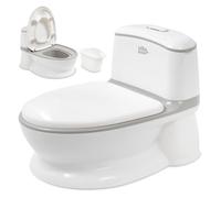 Orinal Bebe Interbaby Blanco | Orinal portatil con Cadena de Luces y Sonido de Descarga | 18 Meses - 2 Años | Cómodo, Seguro, Divertido | Portarollos de Papel, Base Antideslizante