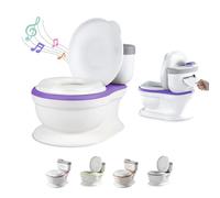 Orinal Bebé - Orinales Infantiles Con Sonido Para Aprender A Ir Al Baño - Inodoro Para Bebés Y Niños - Antideslizante Con Sonido De Descarga Y Música - Con Recipiente Desmontable - Adaptador Wc Niños