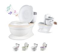 Orinal Bebé - Orinales Infantiles Con Sonido Para Aprender A Ir Al Baño - Inodoro Para Bebés Y Niños - Antideslizante Con Sonido De Descarga Y Música - Con Recipiente Desmontable - Adaptador Wc Niños