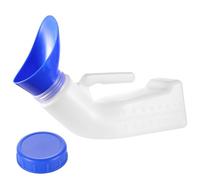 Orinal, Botellas de orina unisex for hombres y mujeres, urinario portátil de emergencia con tapa y embudo a prueba de derrames for automóvil, viajes, 1 paquete de 1200 ml