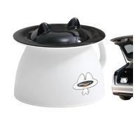 Orinal con Tapa y Asa 1 Litro 500 Mililitros Orinal Portátil para Gato | Cubo de Inodoro de Camping para Niños y Niñas, Hogar, Dormitorio, Hospital, Camping, Senderismo, Viajes en Coche