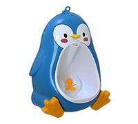 Orinal de entrenamiento de orinal - Soporte para entrenamiento de inodoro, cuenco de pingüino montado, orinal para niños pequeños Splash -Guard para baño, habitación infantil, dispensador de chorro de