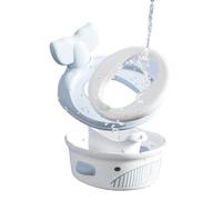 Orinal de entrenamiento para bebés: asiento portátil de 1100 g para ir al baño o ir al baño o a la hora de acostarse, color y rojo