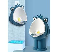 Orinal de entrenamiento para orinal,Lindo entrenamiento de orina de rana para niños,Urinarios azul profundo para niños pequeños