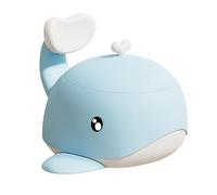 Orinal de viaje ligero para niños, base desmontable, asiento de entrenamiento para ir baño para niños de PP para niños pequeños durante viaje a casa, orinal portátil para bebés