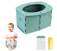 Orinal de Viaje para Niños, Orinal Portátil para Niños, Inodoro Plegable para Niños, Asiento para Orinal de Bebé para Interior y Exterior, para Bebés y Niños