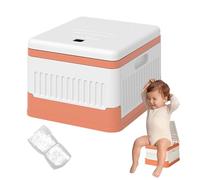 Orinal de viaje para niños pequeños, orinal portátil para niños pequeños - Inodoro portátil plegable | Orinal portátil para viajes de niños pequeños con bolsas de almacenamiento, orinal de entrenamien