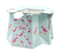 Orinal Infantil desechable, aguanta 30 kg de presión, fácil de Usar, Absorbe líquidos y Elimina olores, diseño: flamencos