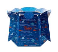 Orinal Infantil desechable, soporta una presión de 30 kg, fácil de Usar, Absorbe líquidos y Elimina olores, diseño: pez