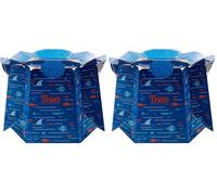 Orinal Infantil desechable, soporta una presión de 30 kg, fácil de Usar, Absorbe líquidos y Elimina olores, diseño: pez (Paquete de 2)