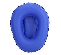 Orinal inflable portátil antiescaras, diseño ergonómico para adultos mayores y pacientes postrados, material PU clínico, incluye bomba manual y bolsa de transporte