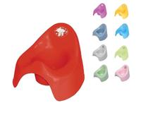 Orinal Lorelli de plástico inofensivo, protección contra salpicaduras, fácil de limpiar, colores:tinto
