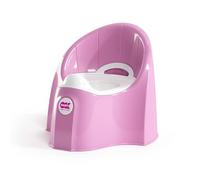 Orinal OKBABY Pasha - Fabricado con materiales no tóxicos - Diseño ergonómico y aerodinámico - Recipiente interior extraíble con asa - Orinal esencial para el aprendizaje de los niños pequeños -Fucsia