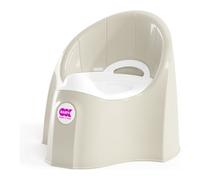 Orinal Okbaby PASHA, Modelo 891 16, Color Blanco, Para Facilitar El Uso Del WC