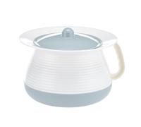 Orinal, Orinal con tapa, escupidera unisex, orinal portátil, cubo for orinar junto a la cama con asa for adultos mayores del hogar(Blue)