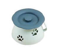 Orinal, Orinal for adultos y niños, orinal portátil con tapa y asa, orinal con escupidera, cubo multifuncional for el hogar(Blue)