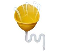 Orinal para exteriores con manguera, orinal sin agua para hombres, conveniente desviador de de montaje en pared, urinarios de camping al aire libre, inodoro para patio trasero