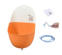 Orinal para niños, orinal infantil CEIEVER con manguera de 2 m, orinal de plástico con cepillo y ganchos, orinal infantil, para entrenamiento de orinario infantil