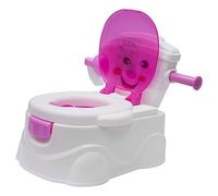 Orinal para niños | orinal para bebé | Potty Training Toilet | Potty | Baby Potty | Inodoro para niños | inodoro infantil con cara sonriente para niños pequeños de 6 meses a 5 años (rosa)