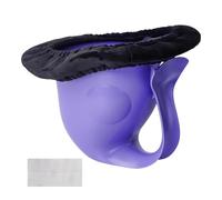 Orinal pequeño portátil - Bonito asiento de inodoro con forma de , orinal de sombrero , diseño compacto ligero y cómodo de llevar, ideal para el hogar, , camping, baño, baño, uso al