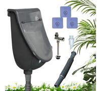 Orinal portátil - Inodoro montado en la pared, sin olor, sin olor, con tapa, para obras de construcción, camping, uso público, hogar, coche, dormitorio, gimnasio, Ga