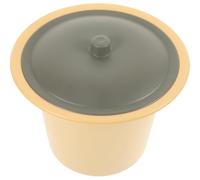 Orinal portátil para adultos con tapa, orinal duradero, fácil de limpiar y transportar, ideal para el hogar y viajes, cómodo recipiente de orina nocturno
