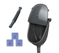 Orinal portátil para hombre | orinal portátil al aire libre - Set para hombres con tapa tubo de drenaje boquilla pulverizadora para jardín, camping, RV casa, montaje en pared, sin taladrar, separador
