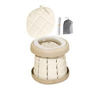 Orinal Portátil para Niños | Orinal Plegable Portátil | Entrenador De Baño Antideslizante Con Bolsa De Basura Para Niños Y Niñas En Camping Parque Hotel Viajes