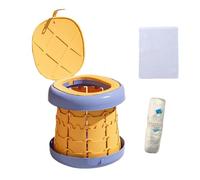 Orinal Portátil Para Niños,Protector Antisalpicaduras Plegable Para El Entrenamiento Del Orinal - Asiento Móvil | Para Niños Y, Interior Y Exterior, Coche, Viajes, Camping