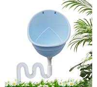 Orinal sin agua con manguera, desviador de orinal, inodoro para exteriores, portátil para hombres, desviador de inodoro al aire libre, portátil de montaje en pared para patio trasero