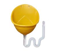 Orinal sin agua para hombre, orinal portátil para exteriores con desviador montado en la pared, perfecto para acampar y baños al aire libre, diseño ecológico, fácil de instalar
