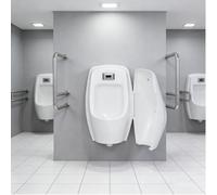 Orinales Orinal Comercial/doméstico Para Hombres, Baño, Drenaje, Inodoro Público/hoteles/escuelas, Urinarios: Cerámica + Cubierta De ABS, Desviador Orina